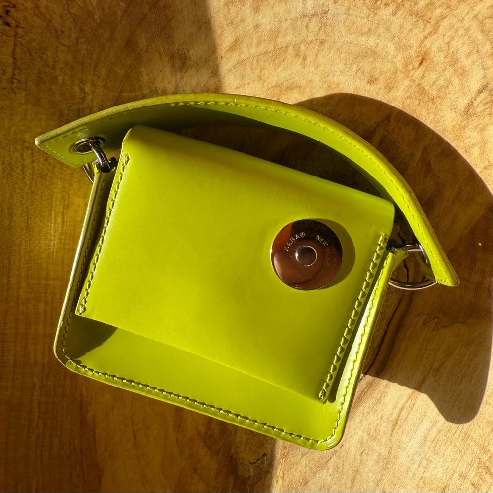 Mini KARA Lime Green Handbag